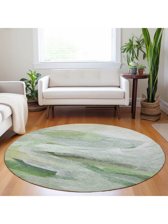 Ravenna RN11 Aloe 8' Round Rug