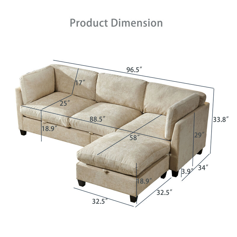 Sosgix Chenille Sectional image number 6