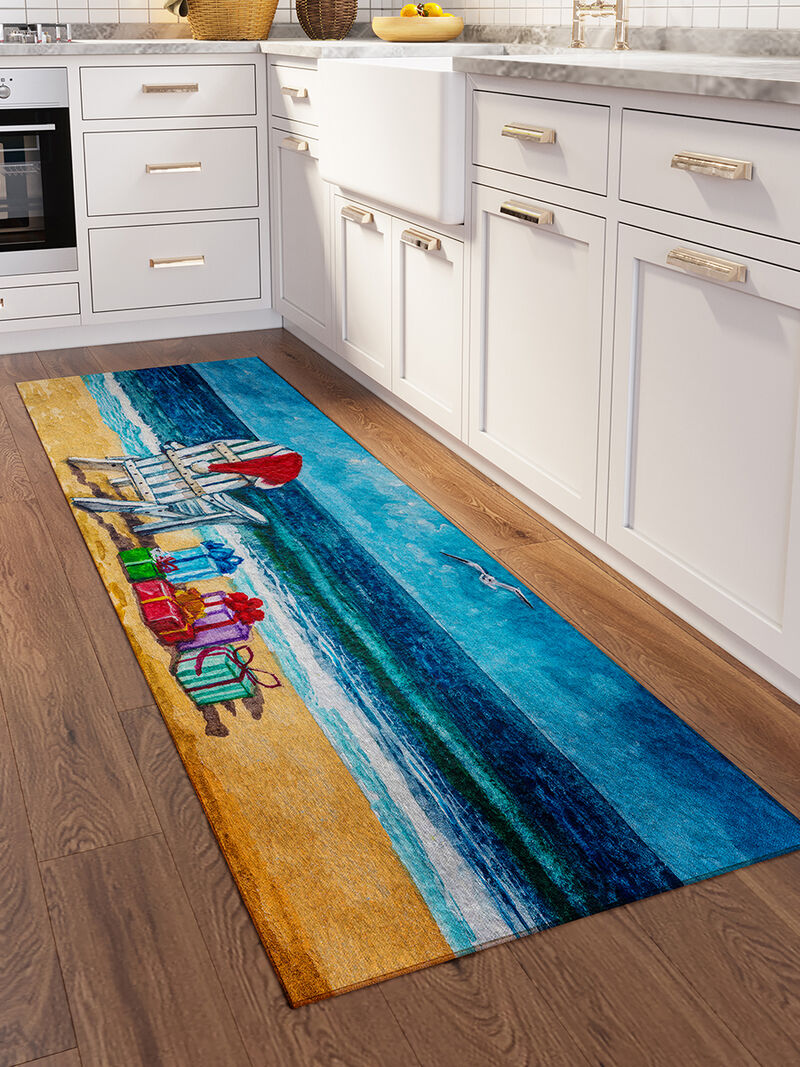 Wonderland WN9 Ocean 2'3" x 7'6" Rug
