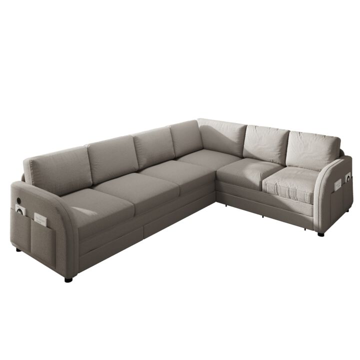Fumris U Shaped Modular Sectional Sofa
