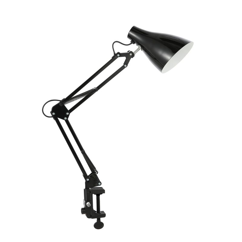 Odile Classic Industrial Adjustable Articulated Clamp On LED Task Lamp