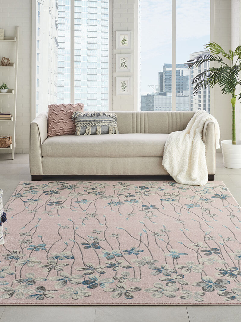 Tranquil TRA04 Pink 8'10" x 11'10" Rug image number 7