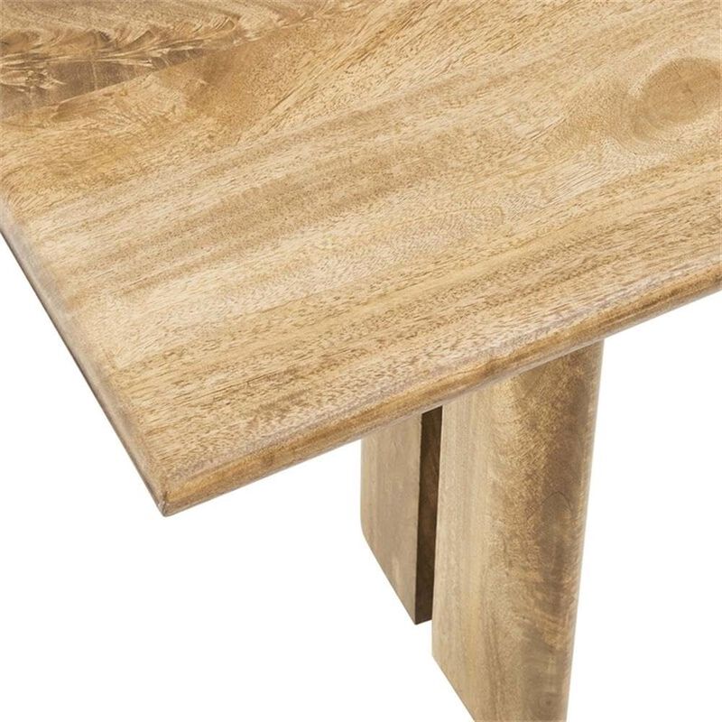 Modway EEI-6345-OAK Amistad 72" Wood Bench, Oak image number 5