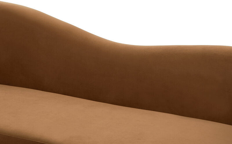 Meridian Furniture Ritz Saddle Velvet Sofa image number 9