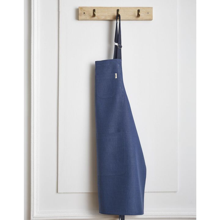 Solino Home 100% Pure Linen Apron - Kitchen Linen
