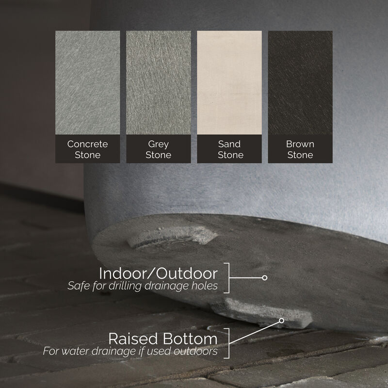 COSAPOTS Semplito Rectangular Planter