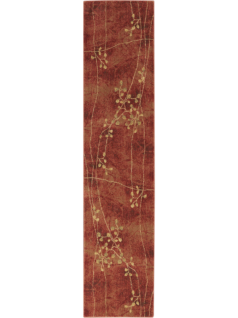 Somerset ST74 Flame 2'3" x 8' Rug