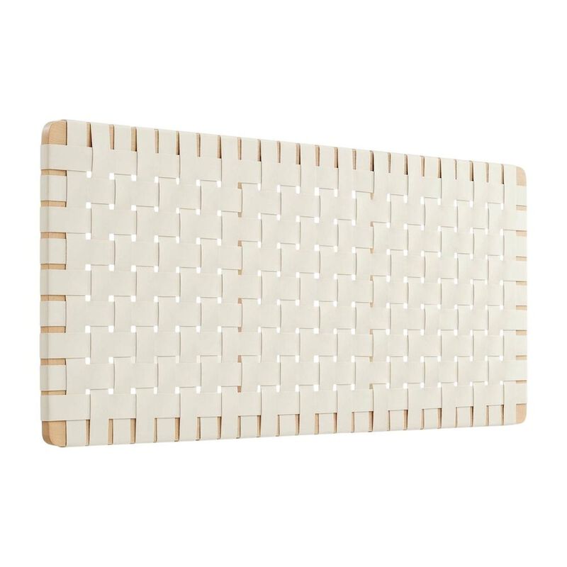 Vegan Leather Full Headboard with TexturedPattern and Durable Build image number 0