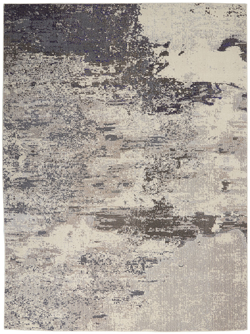 Celestial CES02 Ivory/Gray 10' x 14' Rug