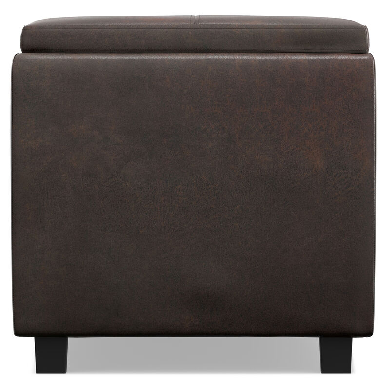 Simpli Home Avalon Storage Ottoman image number 4
