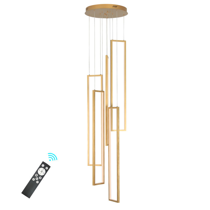 5-Light High-Ceiling Dimmable Cluster Pendant image number 6