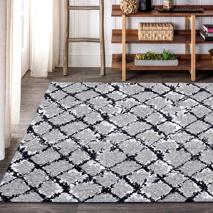 Malibu 840606 Smoke 8' x 10' Rug