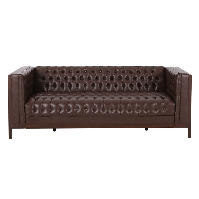 Bilkpa 3 seater PU sofa image number 0