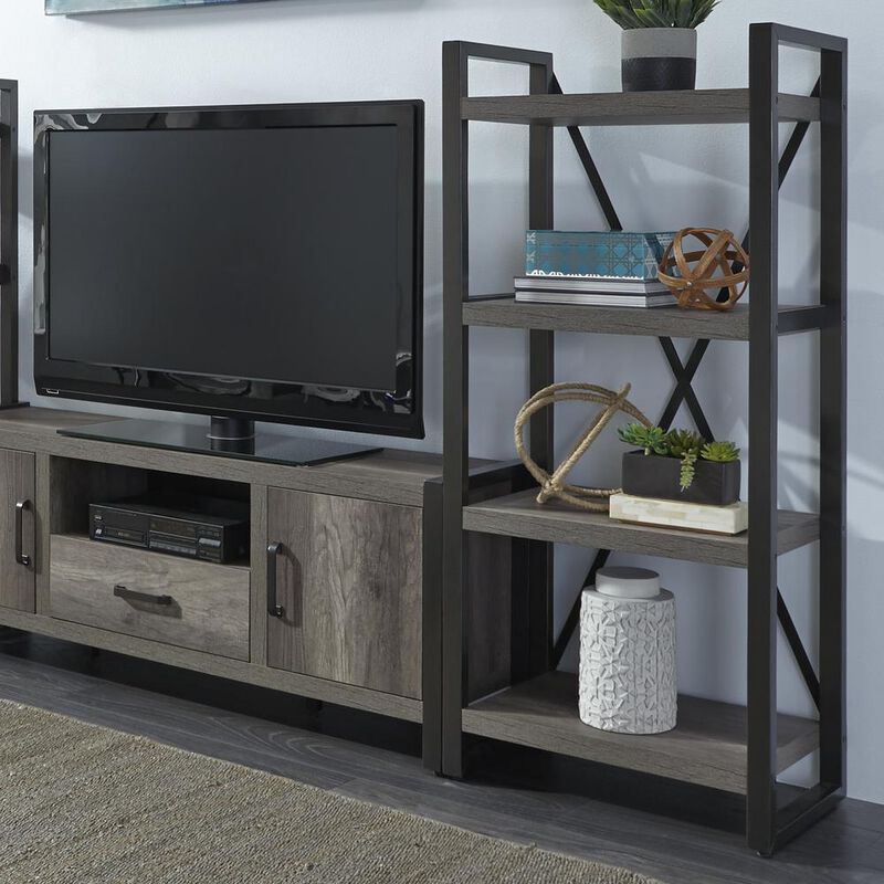 Liberty Furniture Tanners Creek Pier Unit in Graystone image number 1