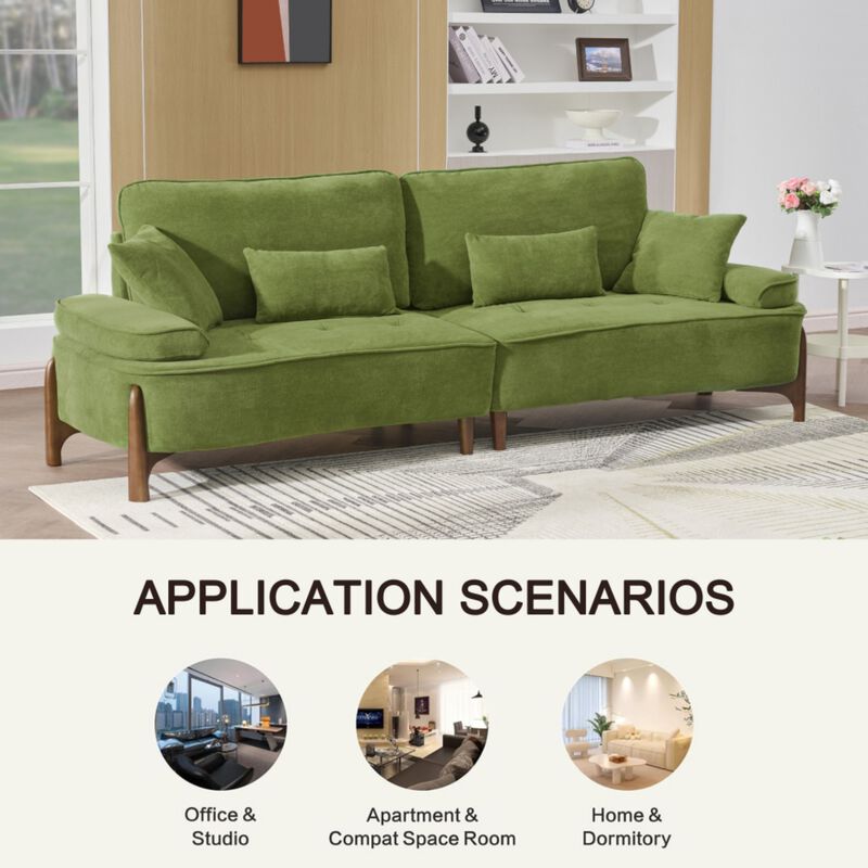 Wipelt Comfortable Deep-Seated Sectional Sofa image number 5