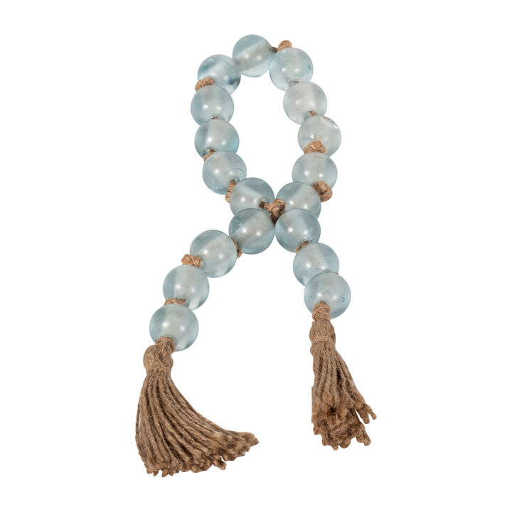 Glass Beaded Garland W/ Tassel
