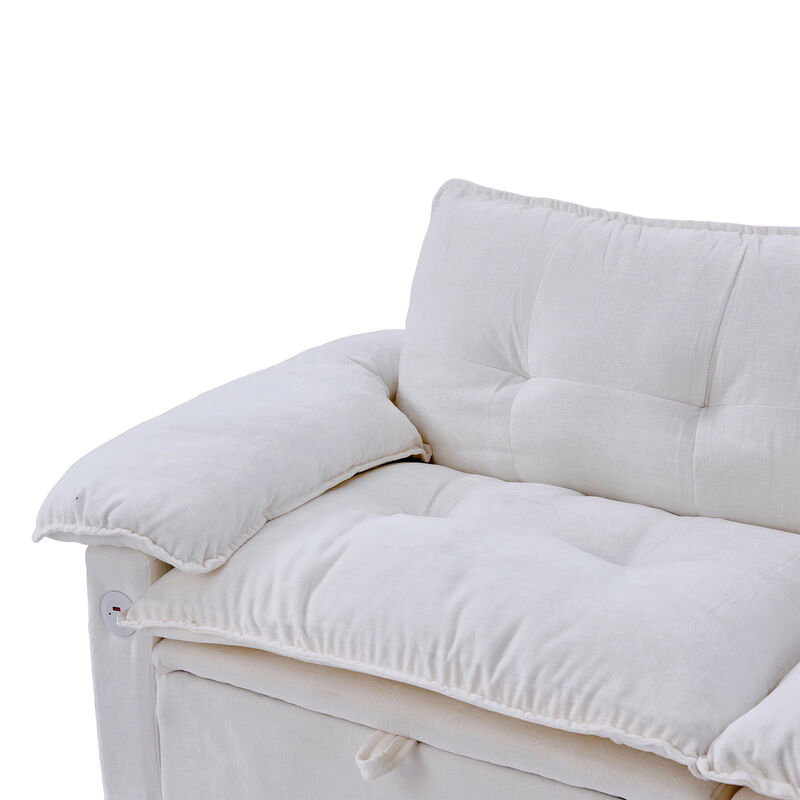 Napnam Convertible Sleeper Couch image number 7