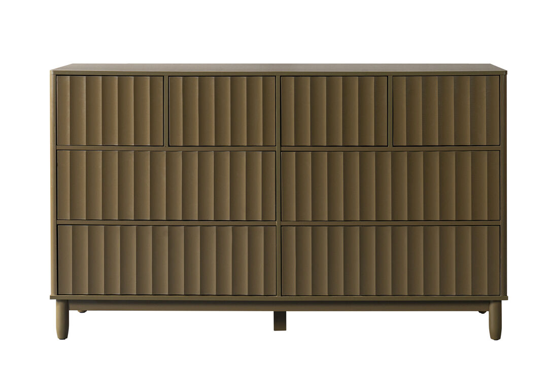 Fipet Mid Century Fluted Dresser