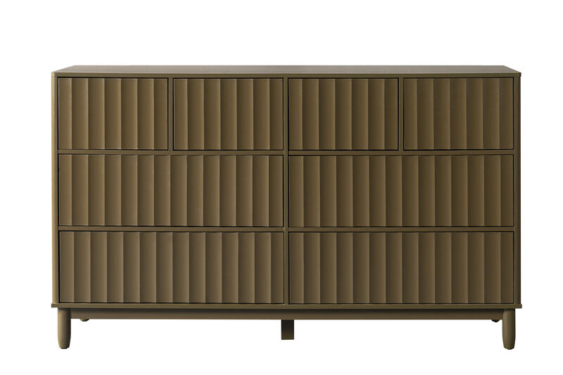 Fipet Mid Century Fluted Dresser image number 0
