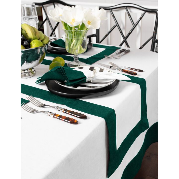 Solino Home 100% Pure Linen Table Runner - Contempo