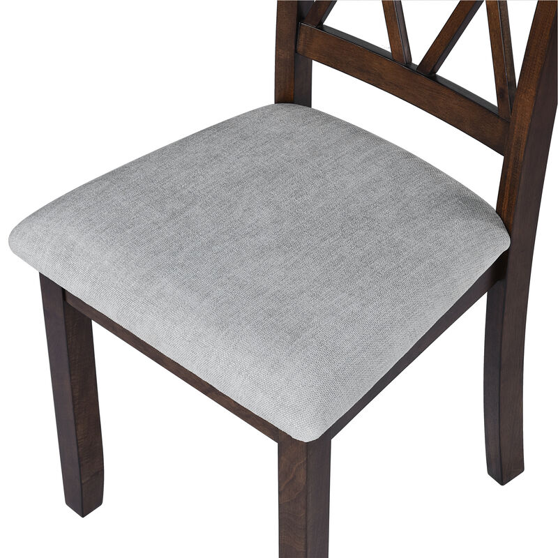 Merax Modern Upholstered Dining Chairs Set of 2