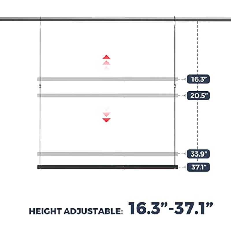 6-Pack Pants & Skirt Hangers | Space-Saving Closet Organizer & Storage image number 3