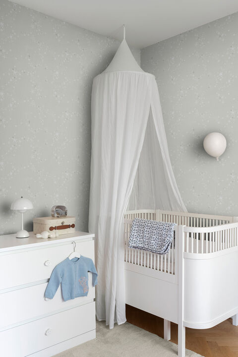 Stjarnhimmel Grey Wallpaper (Set of 2)