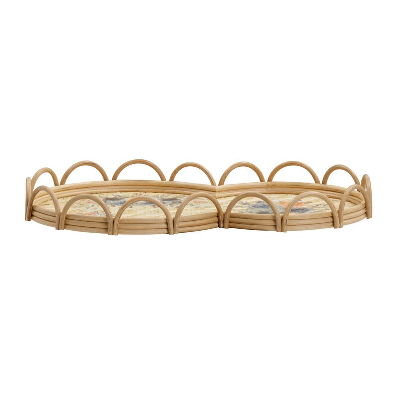 Corey Figure Eight Bamboo Tray image number 2