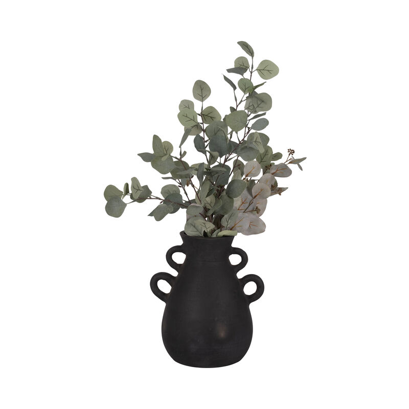 12" Vase With 4 Handles image number 1