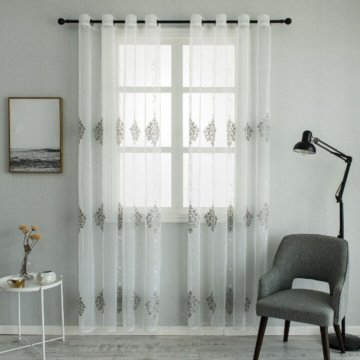 Dolce Mela Window Semi-Blackout Curtain / Drape Panel