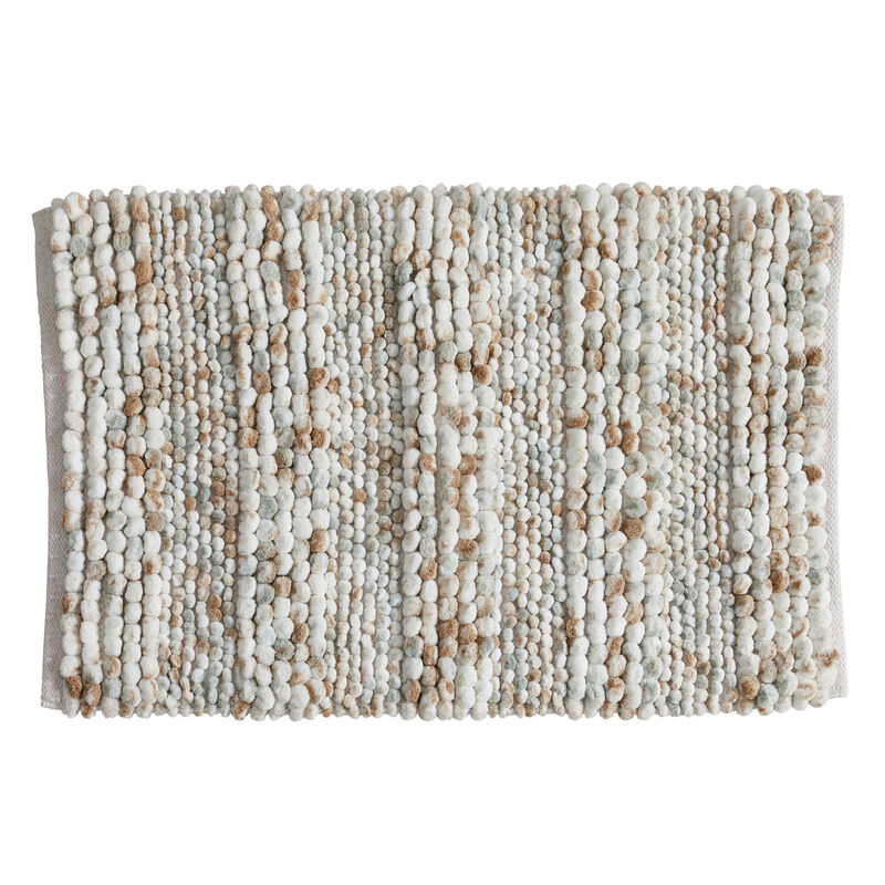 Market & Place Microfiber Textured Plush Bath Rug