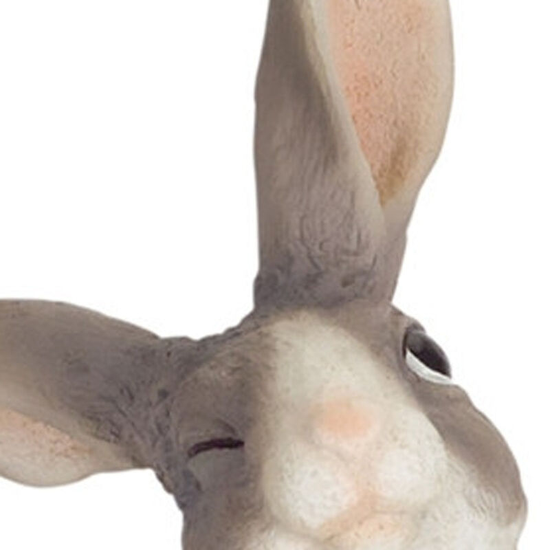 HomeRoots Set of Six Polyresin Rabbit Figurine image number 3