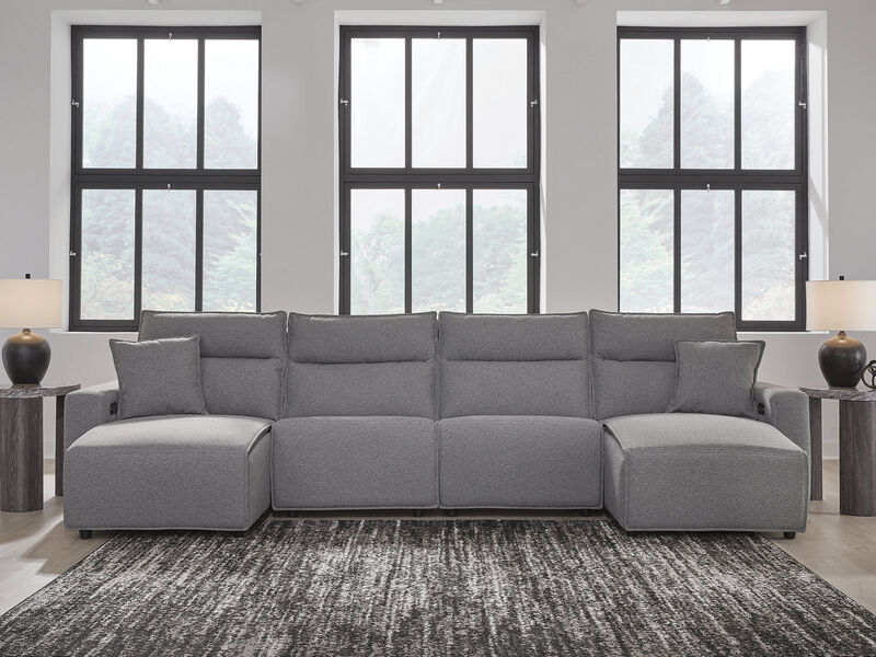 ModMax II 4-Piece Power Reclining Sectional with Chaise image number 1