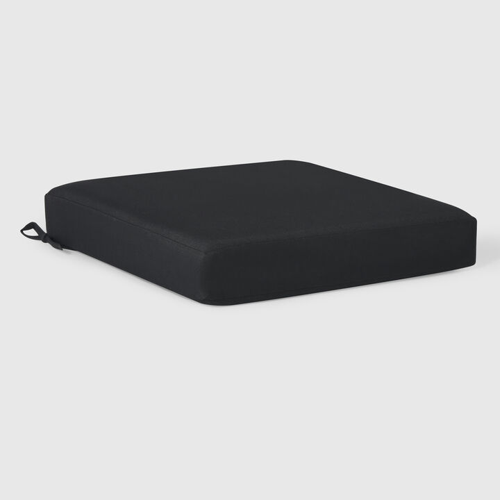 WestinTrends Outdoor Patio Furniture Seat Chair Square Cushions Set of 2, 20" x 19"