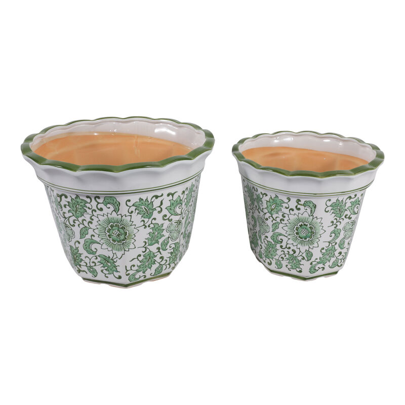 Chinoiserie Pot Planters image number 4