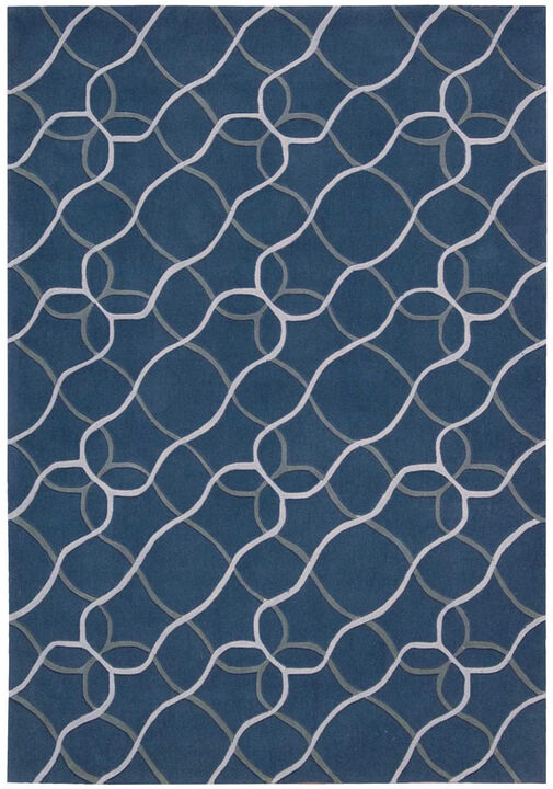 HomeRoots Abstract Area Rug