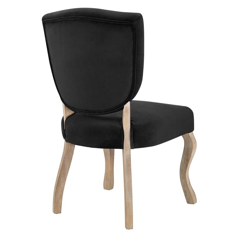 Array Vintage French Performance Velvet Dining Side Chair image number 2