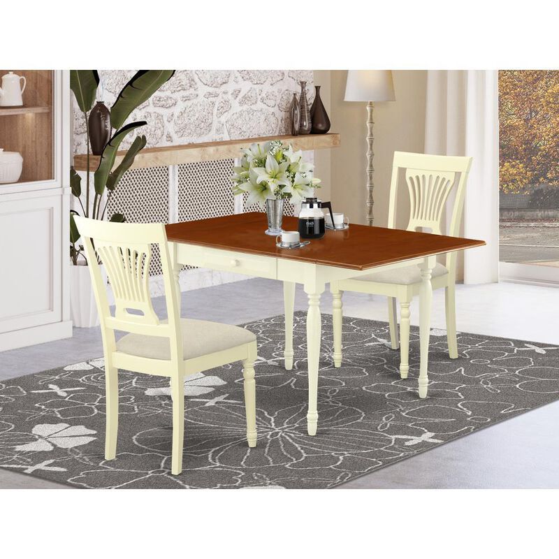 Dining Room Set Buttermilk & Cherry