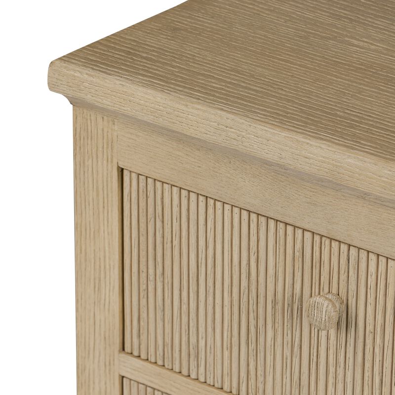 Bush Light Oak Nightstand