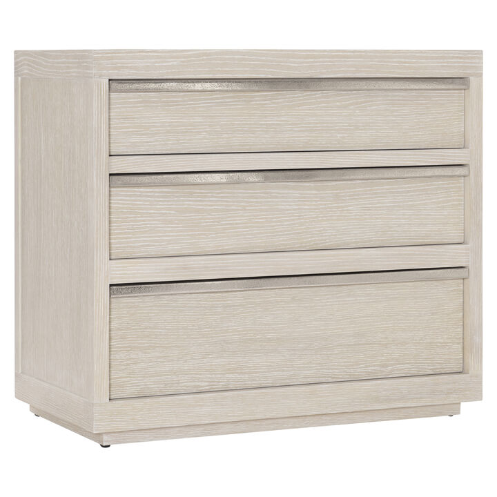 Solaria 3-Drawer Nightstand