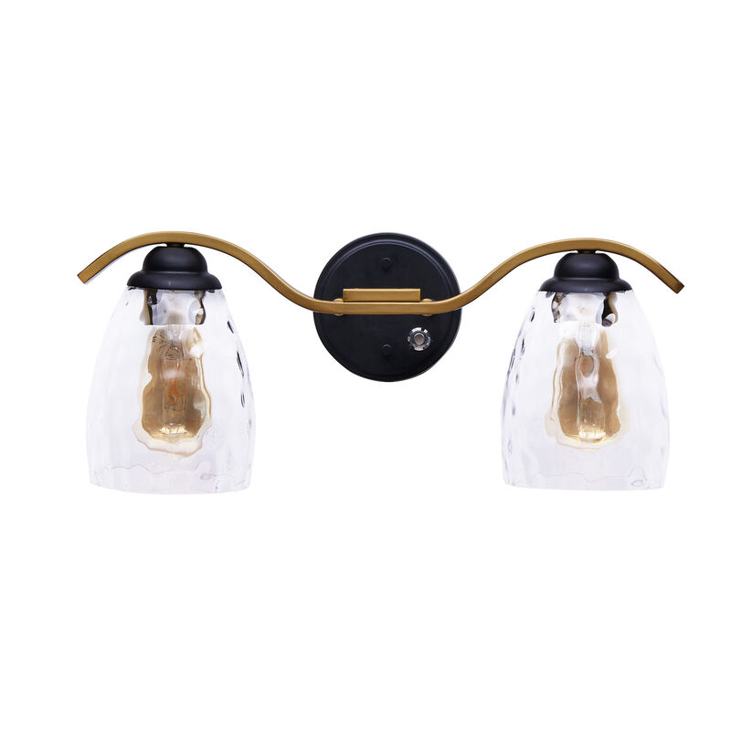 Heidi 2-Light Bathroom Vanity Wall Sconce Light with 3-Stage Touch Dimmer image number 4