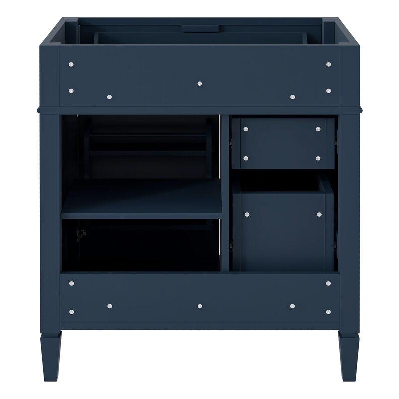 30" Freestanding Bathroom Vanity Without Top Sink image number 5