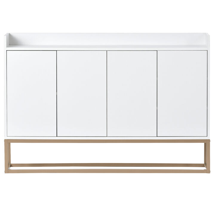 Whisen Modern Sideboard Elegant Buffet Cabinet with Large Storage Space