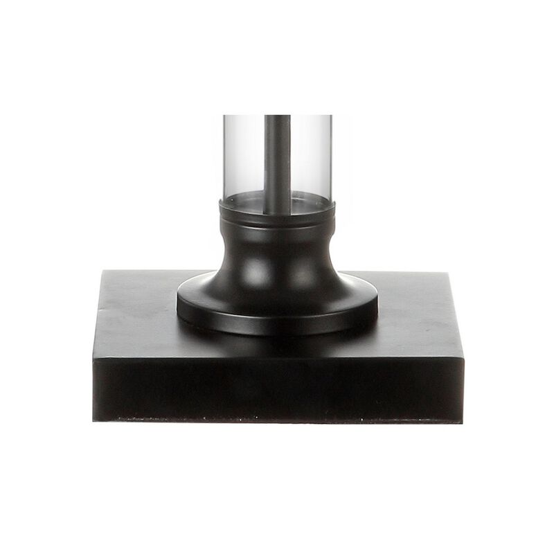 Mason Glass and Metal LED Table Lamp