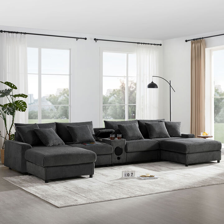 Riwamp U-Shaped Sectional Sofa