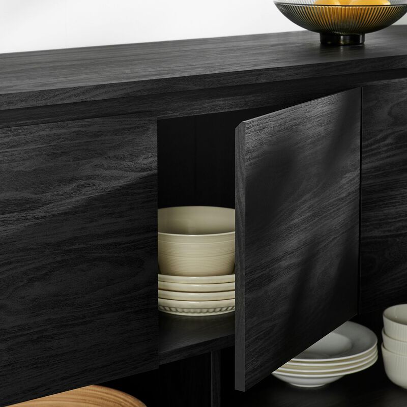Duval 62" Curved Sideboard image number 5