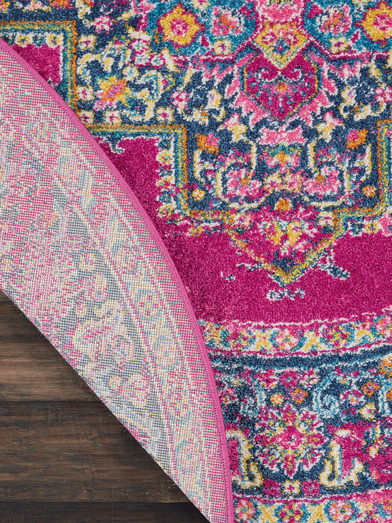 Passion PSN03 Fuchsia 5'3" x 7'3" Rug image number 2