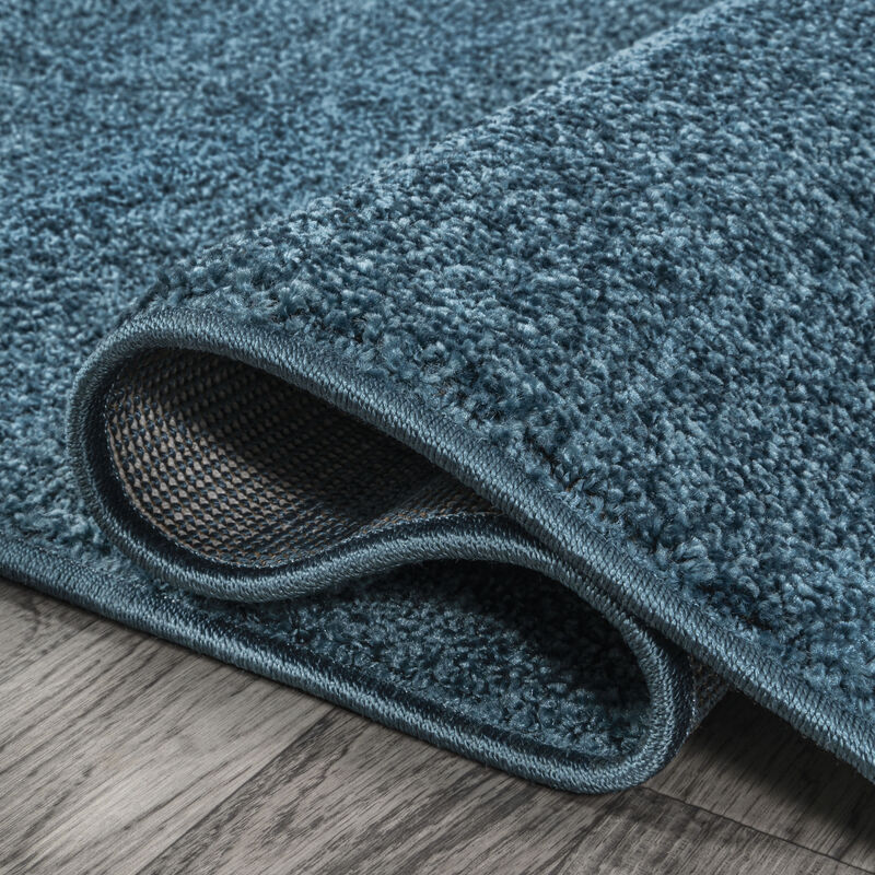 Haze Solid Low Pile Area Rug