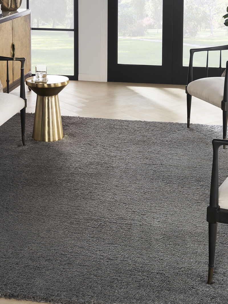 Dreamy Shag DRS05 Gray 9' x 12' Rug