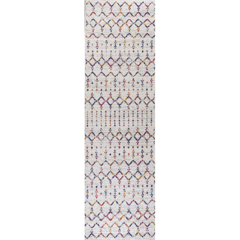 Moroccan Hype Boho Vintage Diamond Area Rug